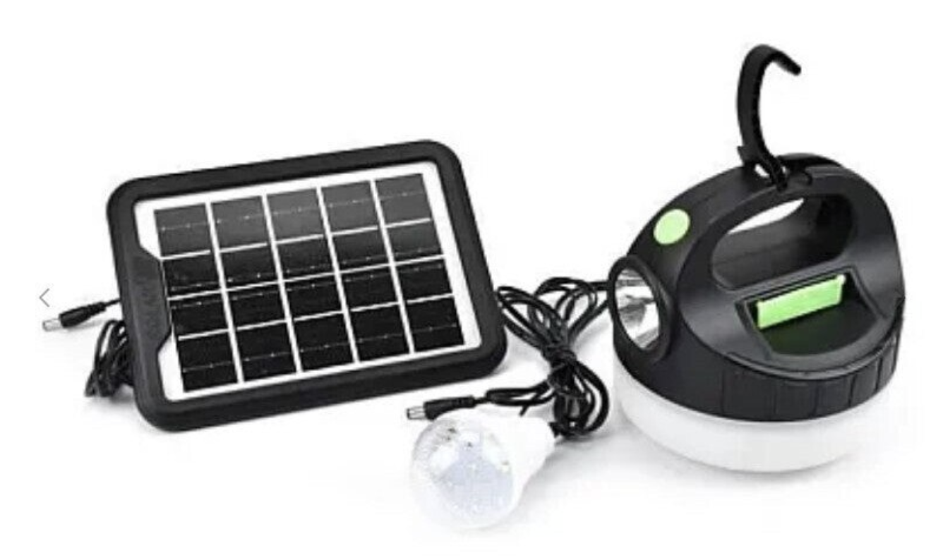 Kit solar GDPlus GD P20 cu lampa multifunctionala